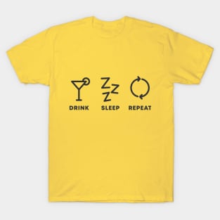 Drink Sleep Repeat T-Shirt